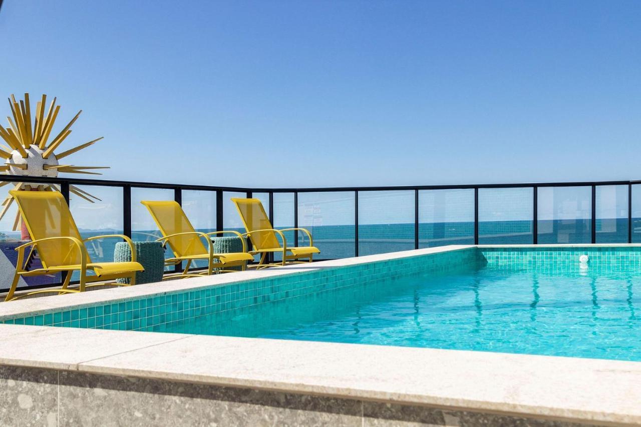 Aion Suites 302 - Lindo Apartamento Com Vista Para O Mar, A 60M Da Praia De Bombinhas, Com Piscina E Academia No Rooftop. Ngoại thất bức ảnh